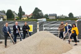 Baustart für 22 Eigentumswohnungen in Pettenbach