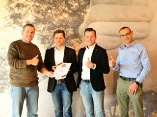 GOLD-Siegelübergabe an unseren Qualitätsbetrieb Wimberger | AUST-BAU