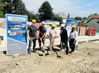 Feierlicher Spatenstich für neues Wohnbauprojekt der FATESTONE GmbH in Graz