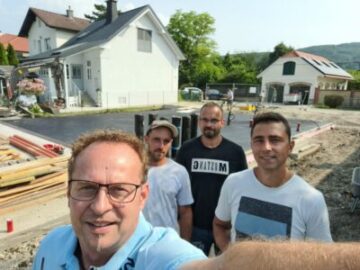 Baustellenprüfung | BZ-Bau GmbH | 11.07.2023 | Zeiselmauer