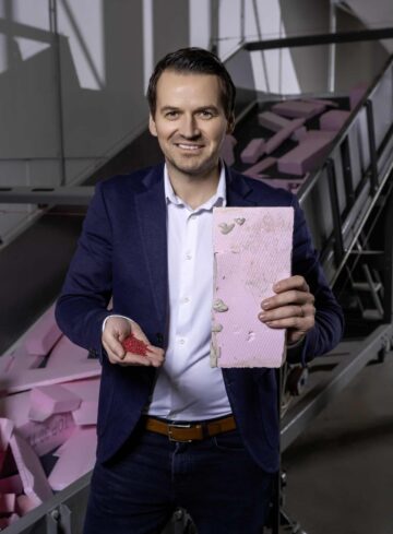 Austrotherm bringt österreichweit einzigartige Recyclinganlage für EPS- und XPS- Dämmstoffe in den Vollbetrieb