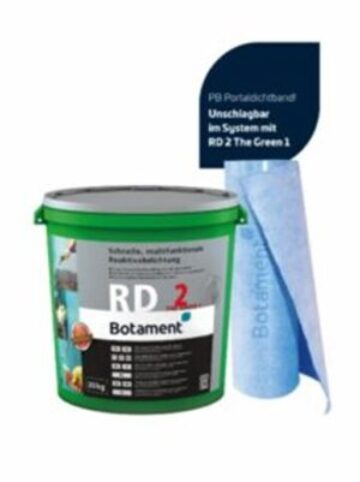 Perfekte Abdichtung mit BOTAMENT RD2 | Botament Systembaustoffe GmbH & Co. KG