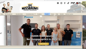 NEU: Homepage „Die Nussbaums“