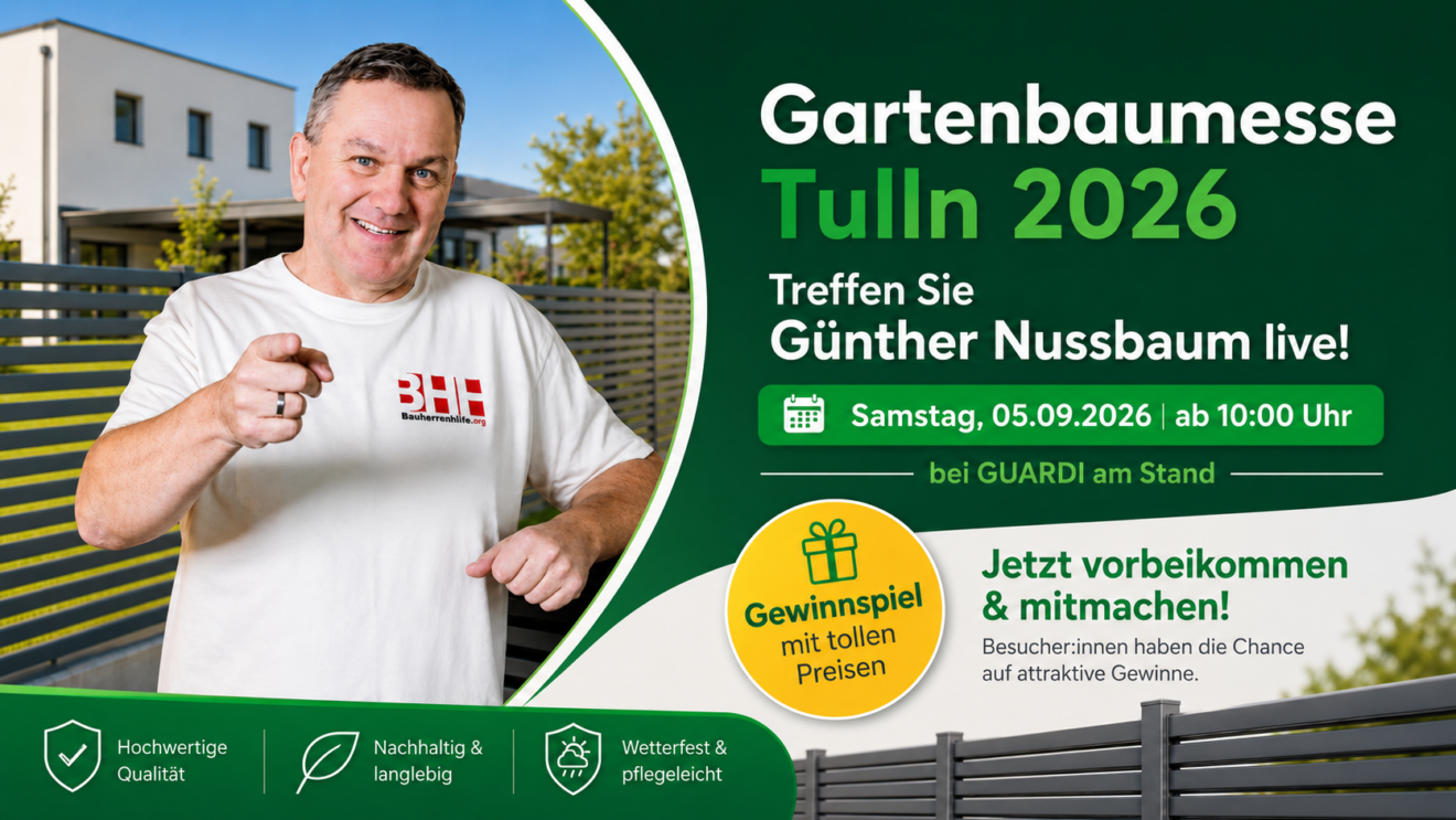 Gartenbaumesse Tulln 2026 | GUARDI